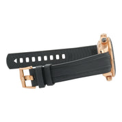 Omega Seamaster Diver 18k Rose Gold Black Dial 44mm Mens 210.62.44.51.01.001