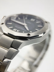 Baume & Mercier Riviera Steel Blue Dial 42mm Automatic Mens Watch M0A10616
