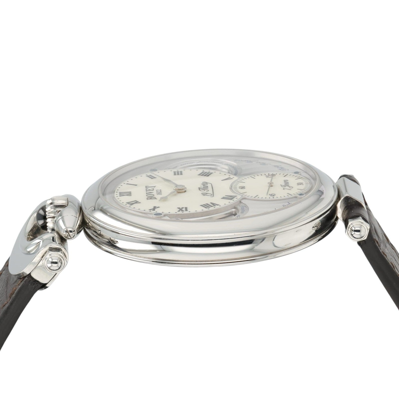 Bovet 1822 Ivory Dial Stainless Steel 42mm Manual Wind Men’s Watch NTS0009