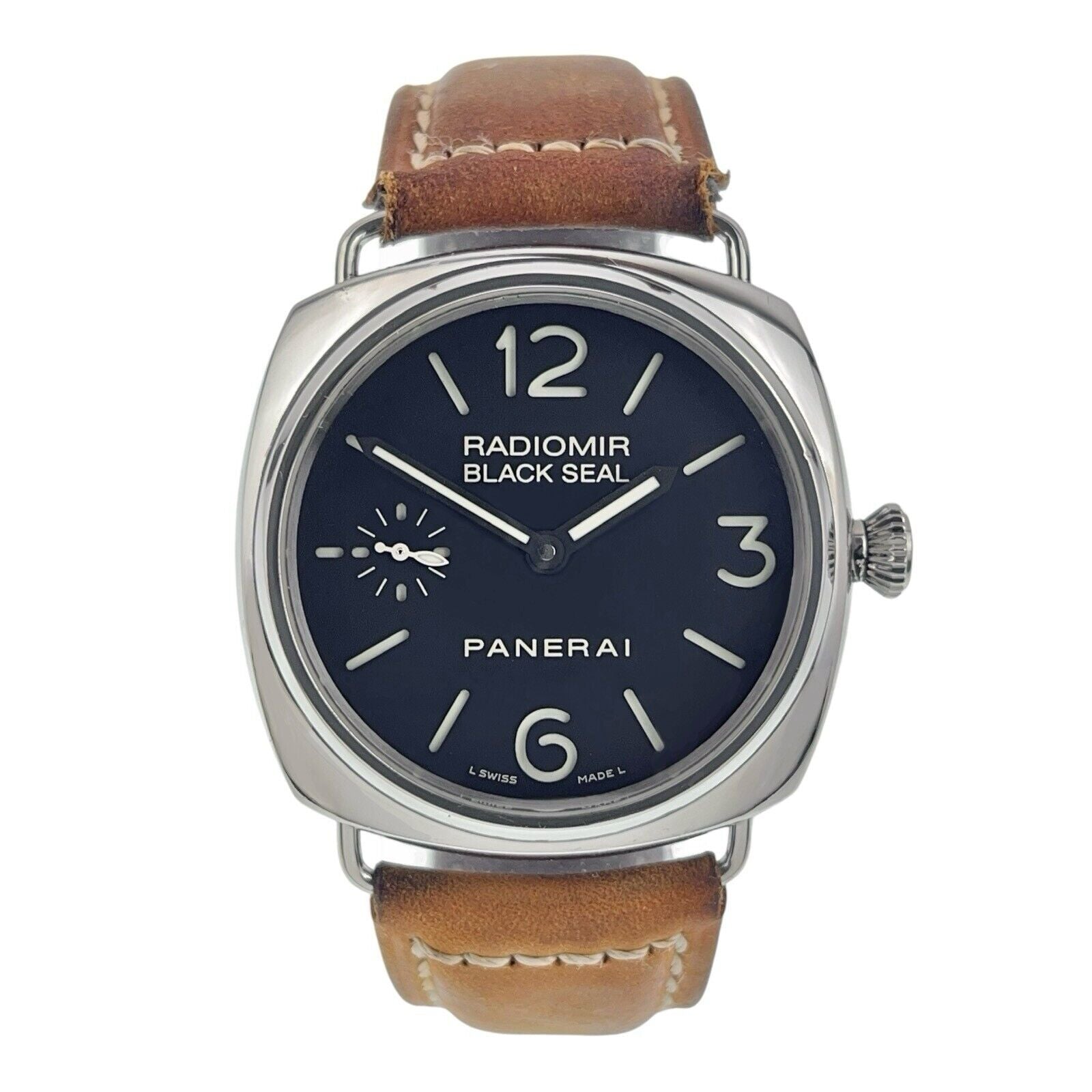 Panerai Radiomir Black Seal Steel Black Dial 44mm Manual Wind Men’s PAM00183