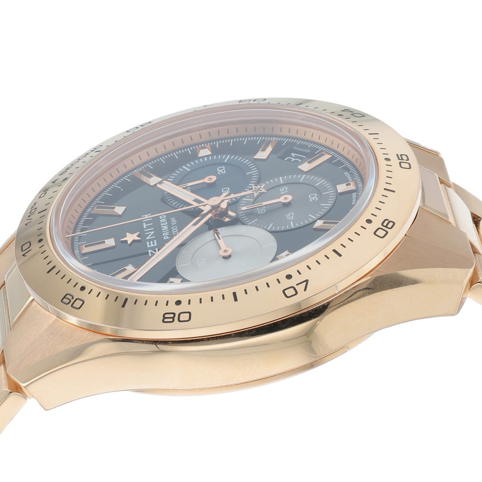 2025 Zenith Chronomaster Sport 18k Rose Gold Black Dial 41mm Watch 18.3101.3600