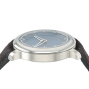 Ming Blue Dial Stainless Steel 38mm Automatic Movement Men’s Watch 17.09