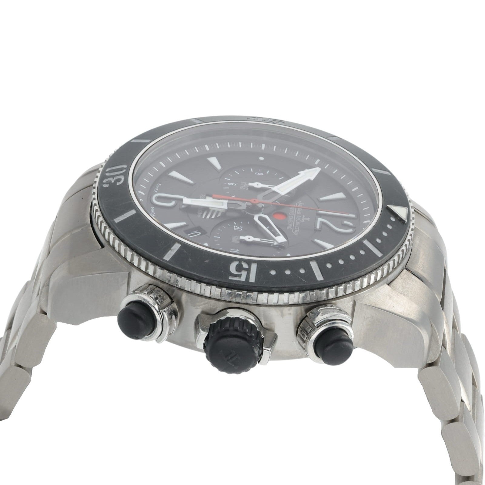 Jaeger-LeCoultre Master Compressor Black Dial Titanium 46mm Automatic 159.T.C7