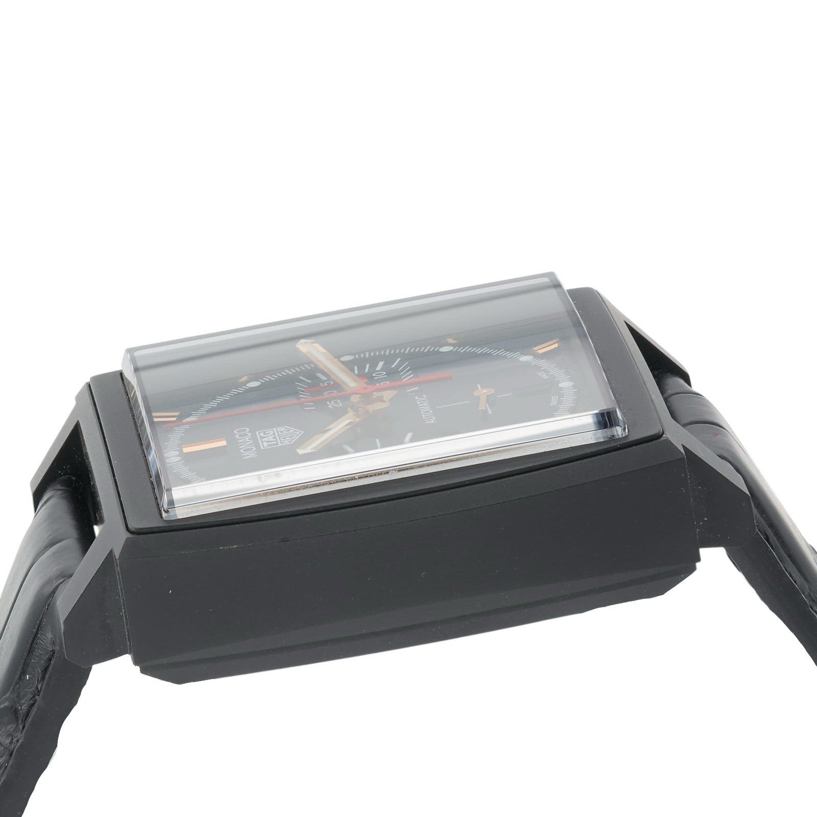 Tag Heuer Monaco Titanium Black Dial 39mm Automatic Movement Mens Watch CBL2180