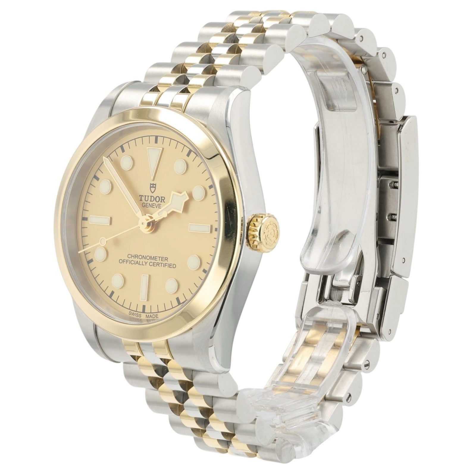 Tudor Black Bay Champagne Dial Yellow Gold And Steel 36mm Automatic 78643