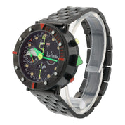 Alain Silberstein Kronomarine Black Dial Steel 40mm Automatic Men’s Watch