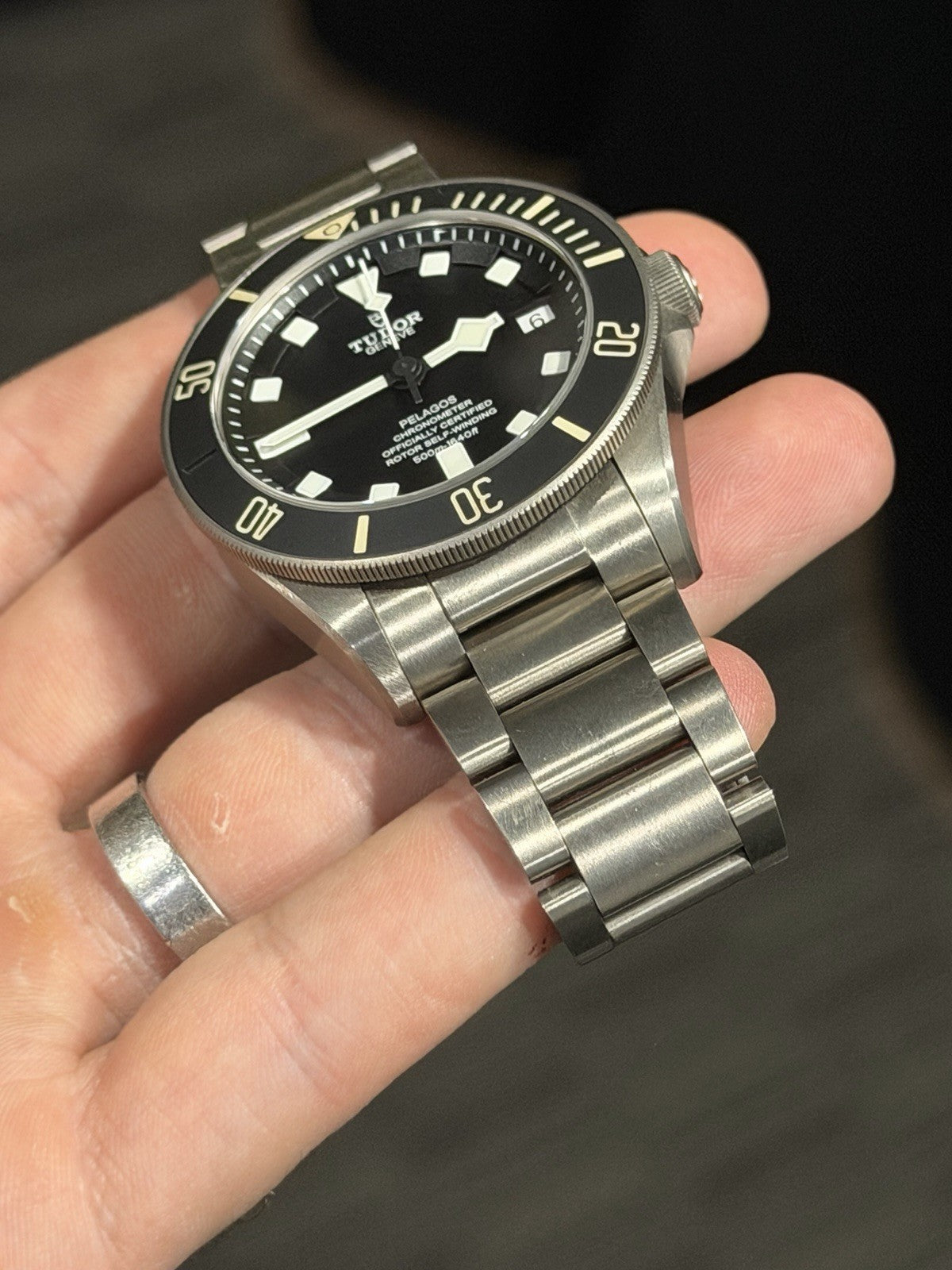 2019 Tudor Pelagos Titanium Black Dial 42mm Automatic Men's Watch 25600TN