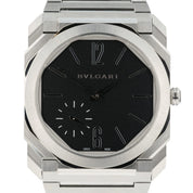Bulgari Octo-Finissimo Black Dial Stainless Steel 40mm Automatic Mens BGO40SXT