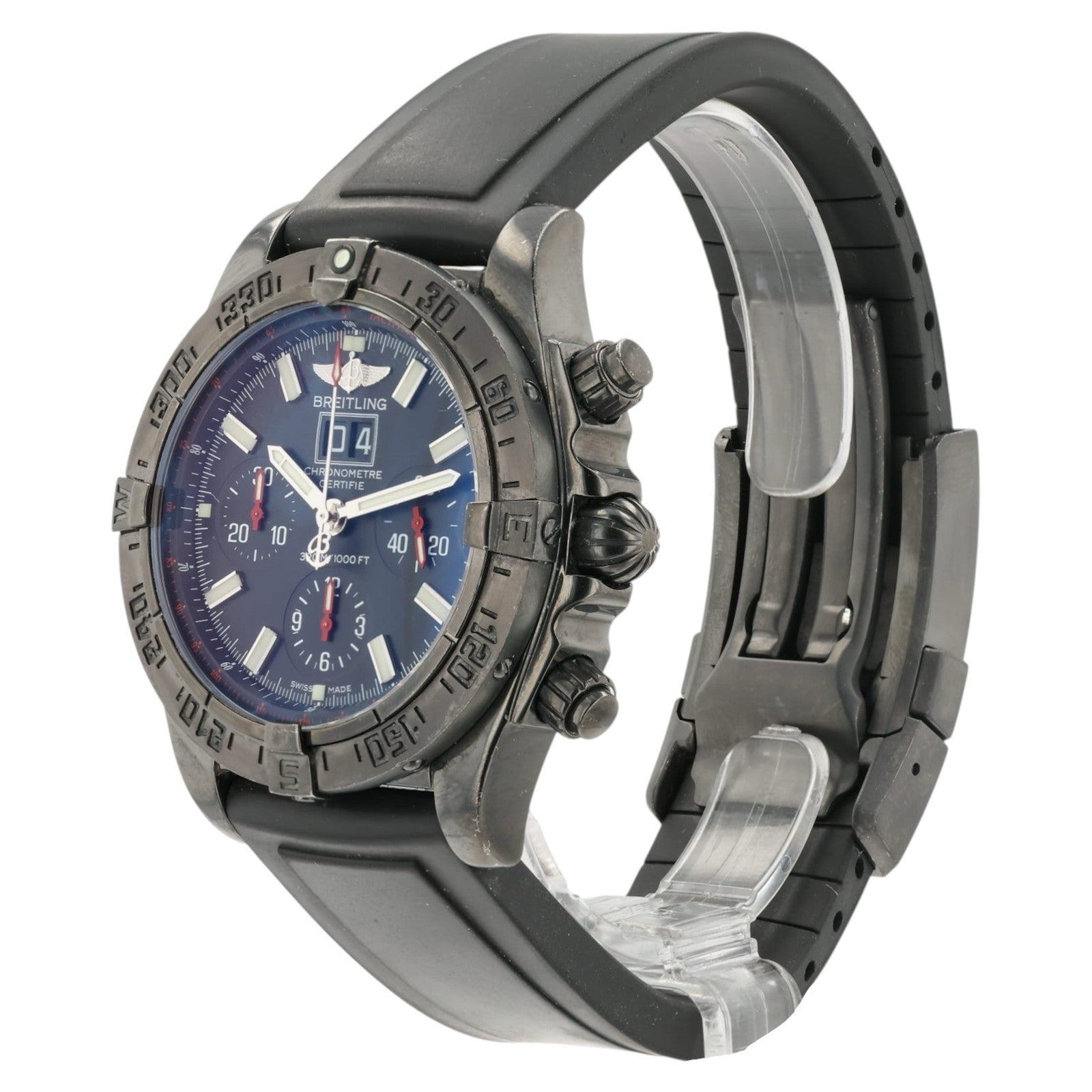 Breitling Avenger Blackbird Black Dial Stainless Steel 44mm Automatic M44359