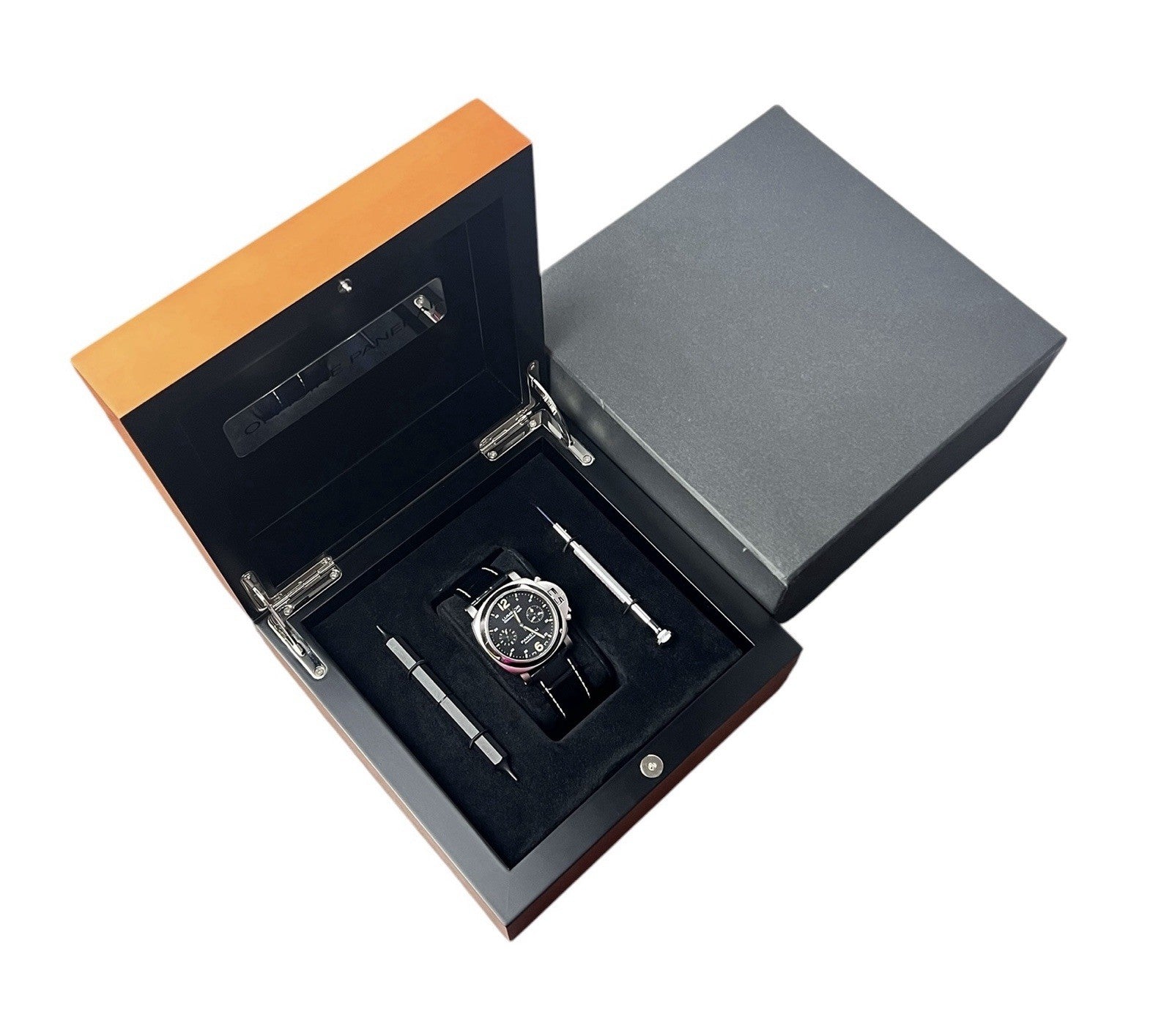 Panerai Luminor Chronograph Black Dial Steel 40mm Automatic Men’s Watch PAM00310