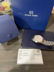 Grand Seiko Heritage Collection “Shunbun” Pink Dial Titanium 40mm Mens SBGA413