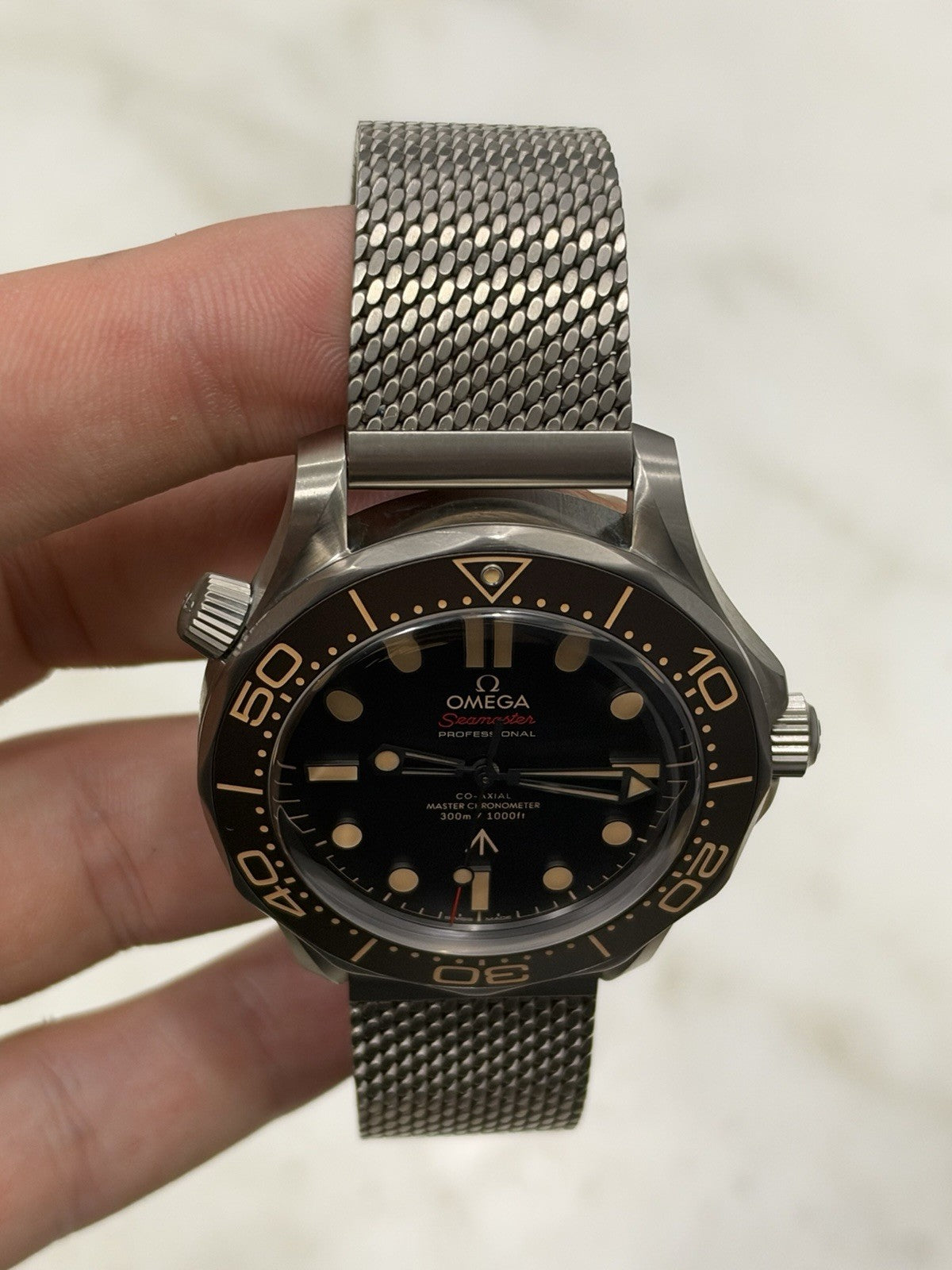 2023 Omega Seamaster NTTD James Bond No Time To Die Watch 210.90.42.20.01.001