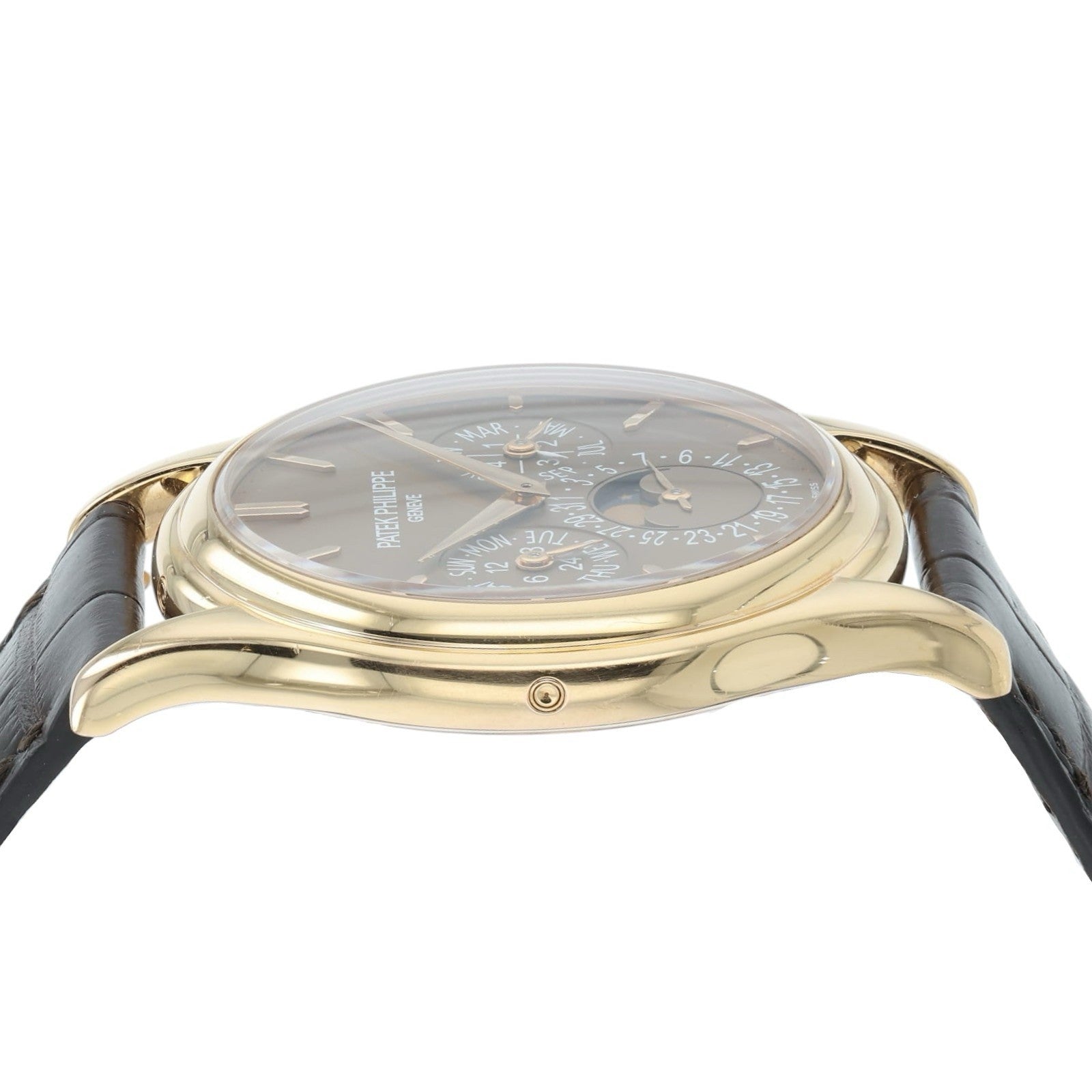 Patek Philippe Grand Complications Brown Dial 18k Rose Gold 37mm Automatic 5140R