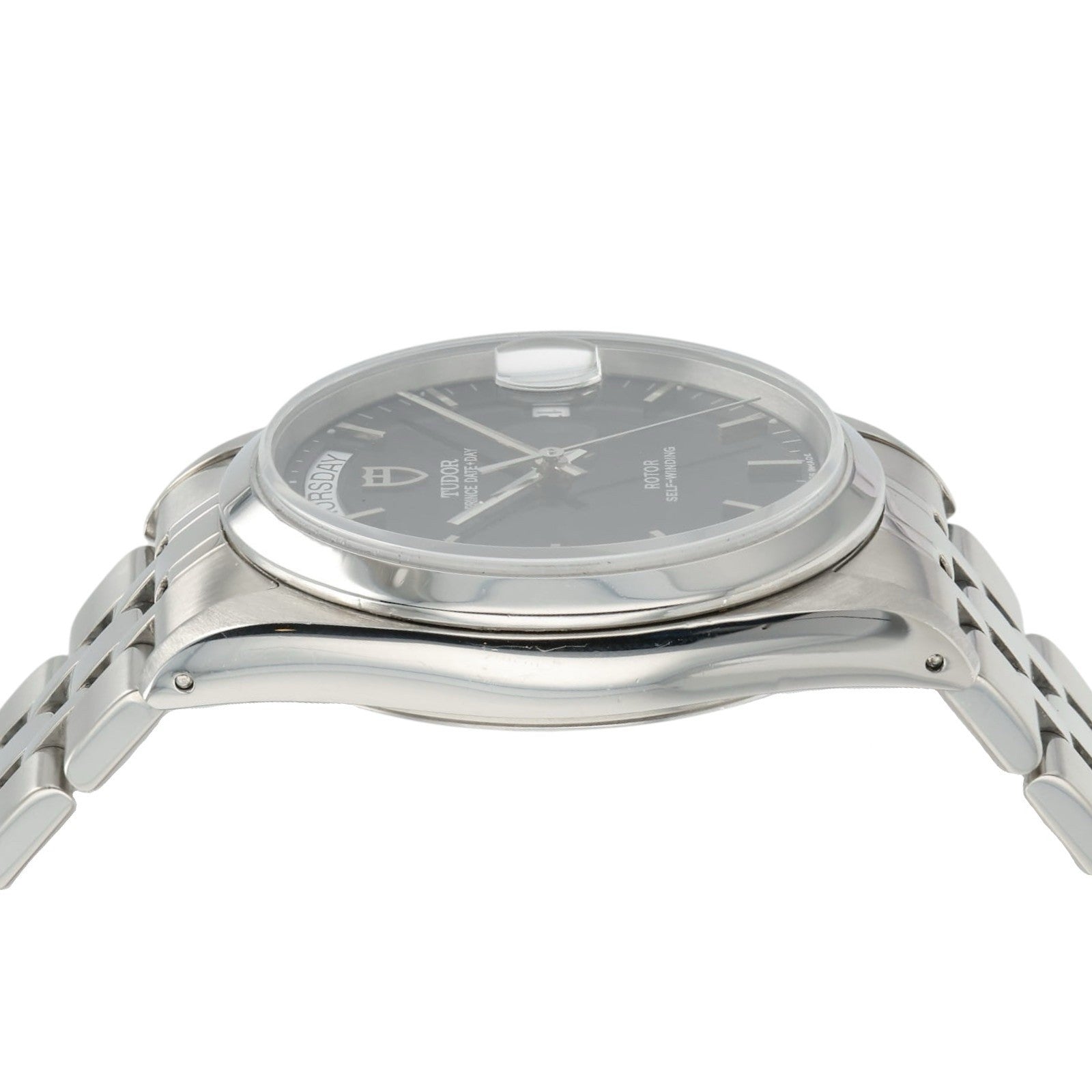 Tudor Prince Date-Day Black Dial Stainless Steel 36mm Automatic Men’s 76200