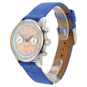Grone Manueel Moment Meter Copper Dial Stainless Steel 39mm Manual Wind Mens