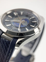 Omega Seamaster Aqua Terra Worldtimer Steel Blue Dial 43mm 220.12.43.22.03.001