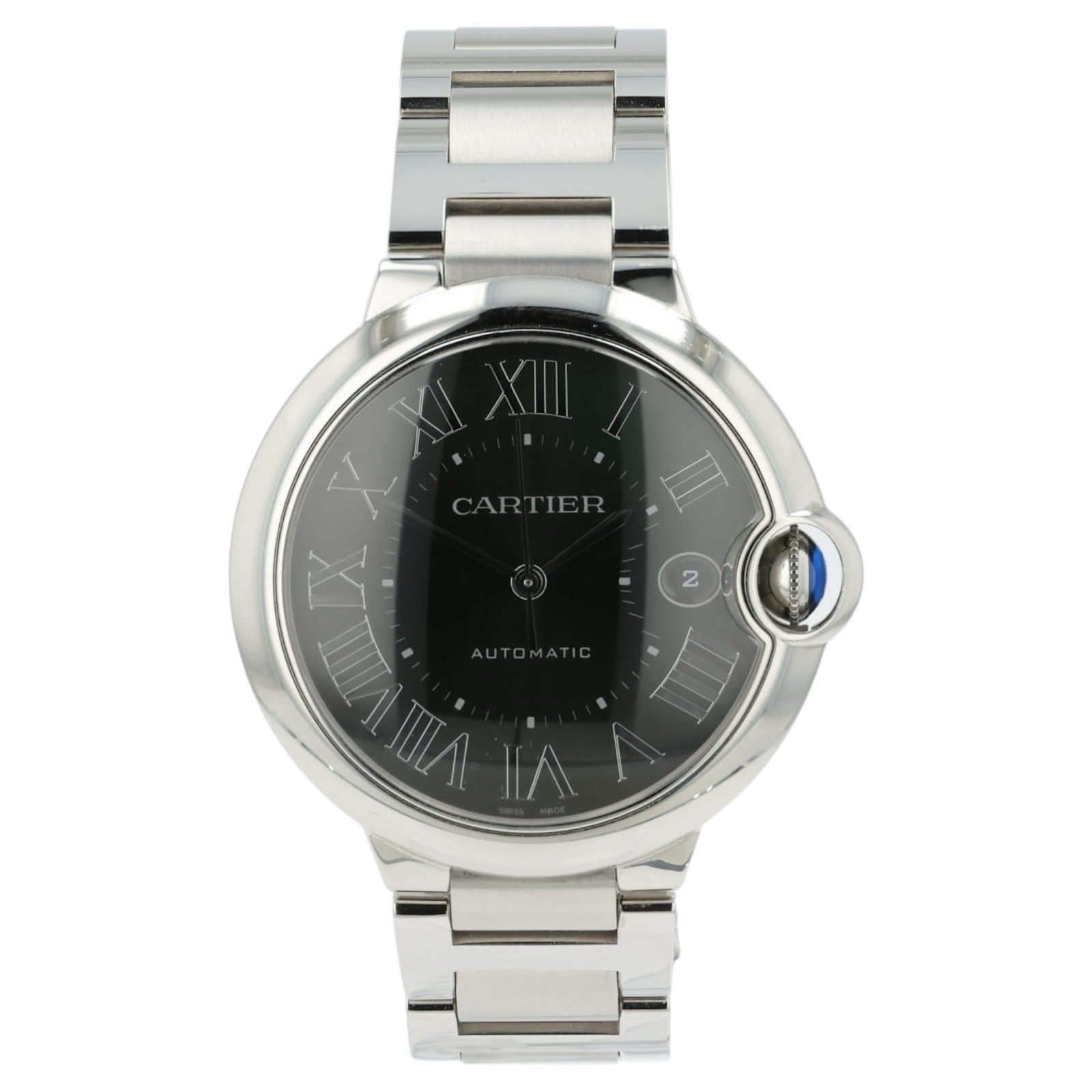 Cartier Ballon Bleu GREEN Dial Stainless Steel 40mm Automatic Men’s WSBB0071