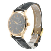 Jaeger-LeCoultre Master Control Black Dial 18k Rose Gold 37mm Mens 140.2.93.S