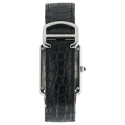 Cartier Tank Solo Silver Dial Stainless Steel 27mm Quartz Men’s Watch 2715