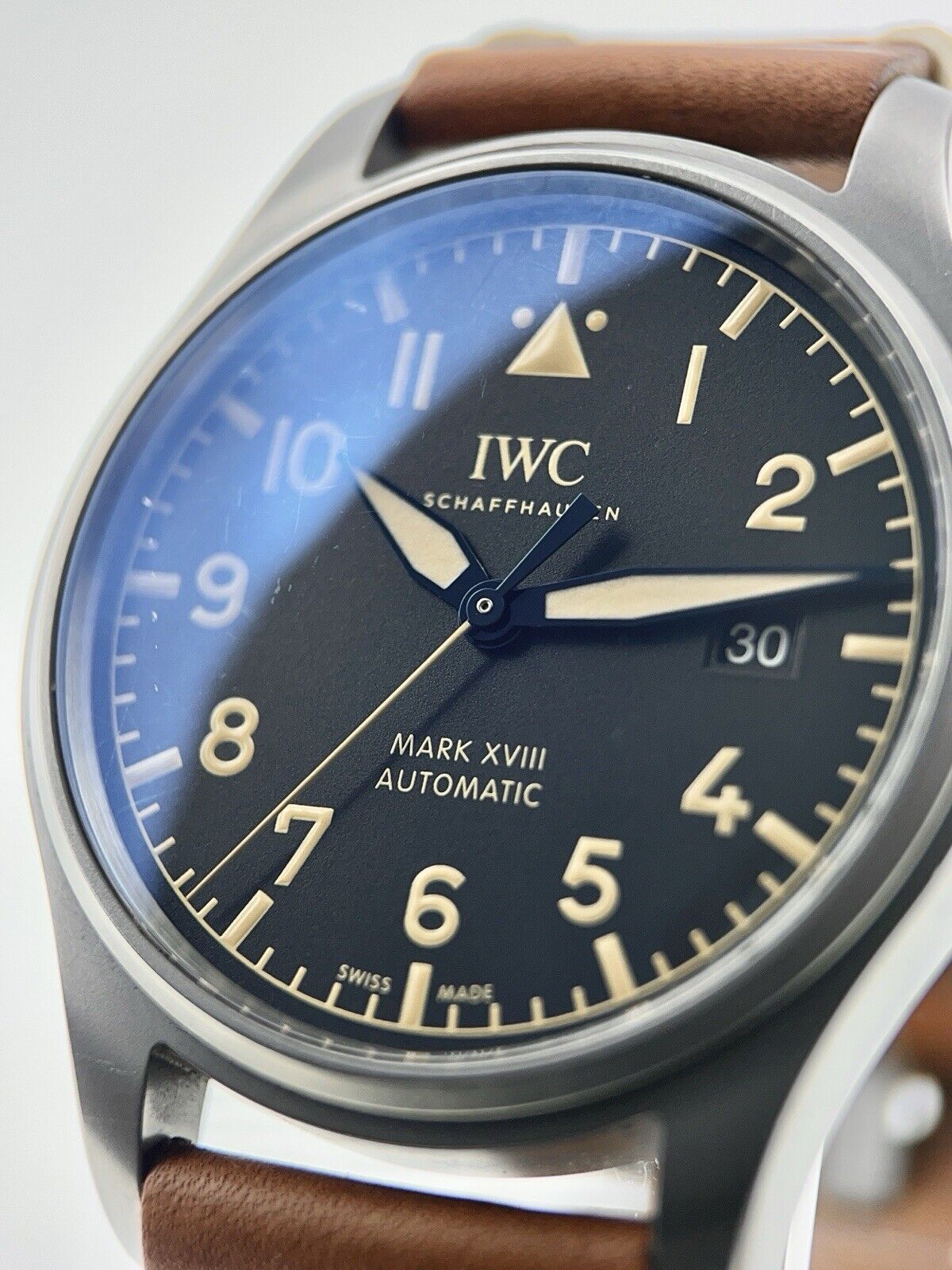 IWC Mark XVIII Heritage Pilots Titanium 40mm Aviation Automatic Watch IW327006