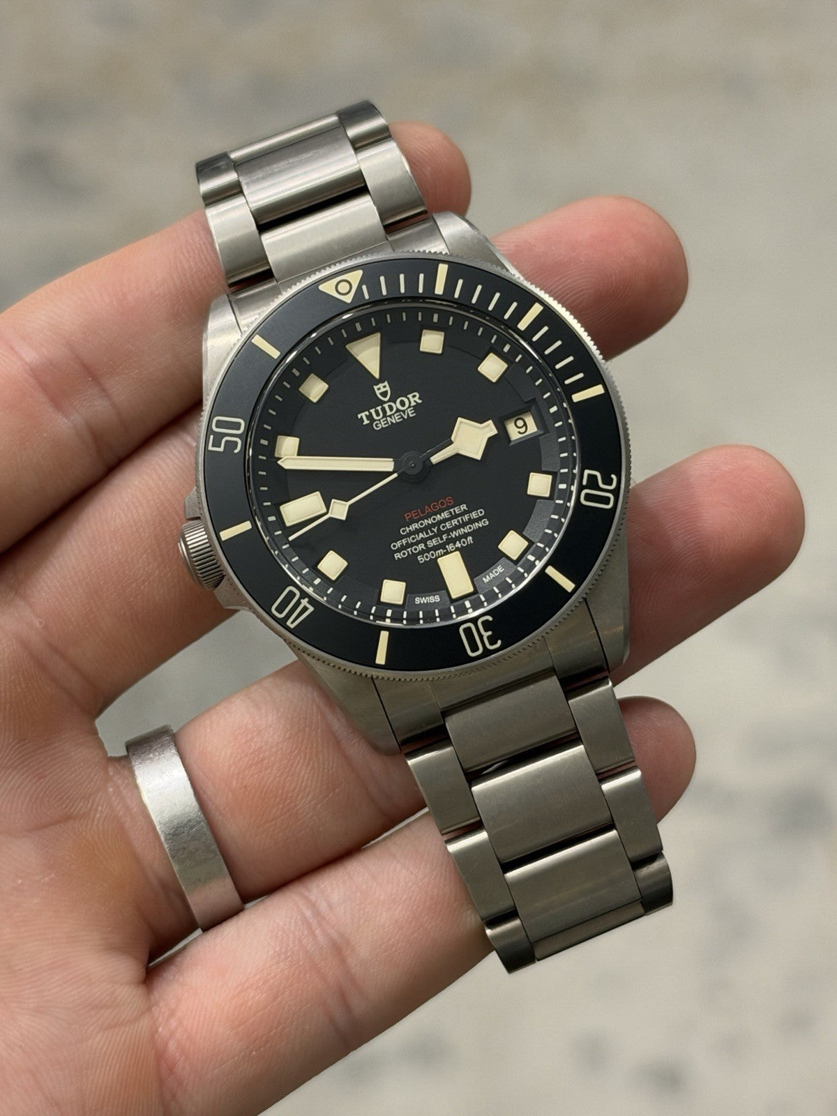 2026 Tudor Pelagos LHD Mens Automatic Titanium Watch 25610TNL - B/P