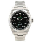 Rolex Air King Black Dial Stainless Steel 40mm Automatic Men's Watch 116900