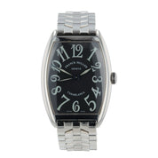 Franck Muller Casablanca Stainless Steel Black Dial 31mm Auto Men's Watch 2852