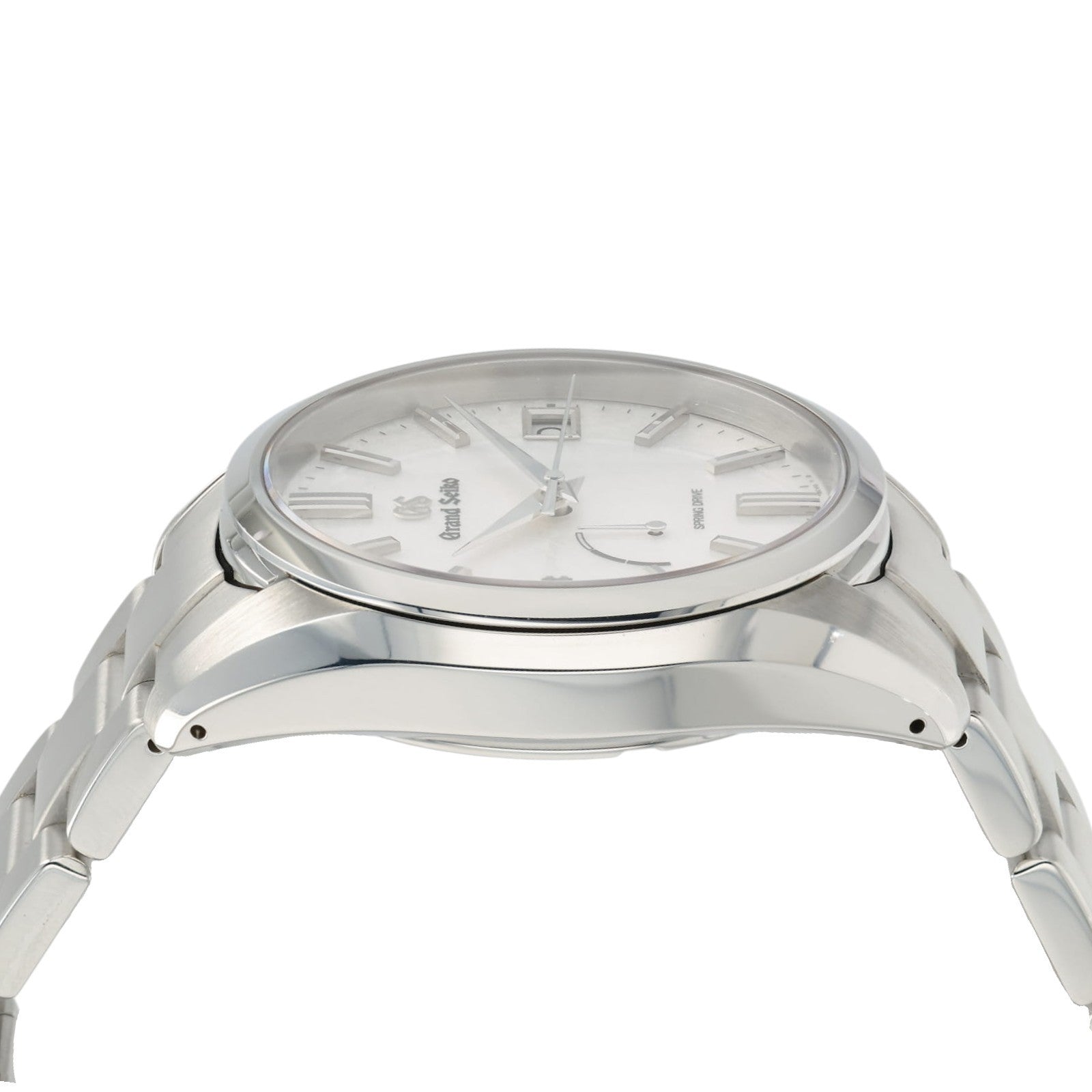 Grand Seiko “Morning Frost” Silver Dial Stainless Steel 40mm Auto Mens SBGA465