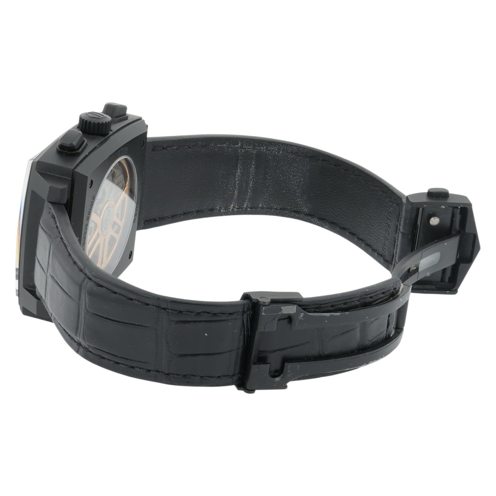 Tag Heuer Monaco Titanium Black Dial 39mm Automatic Movement Mens Watch CBL2180