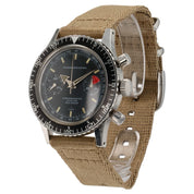 Nivada Chronomaster Stainless Steel Black Dial 38mm Manual Wind Men’s 85004