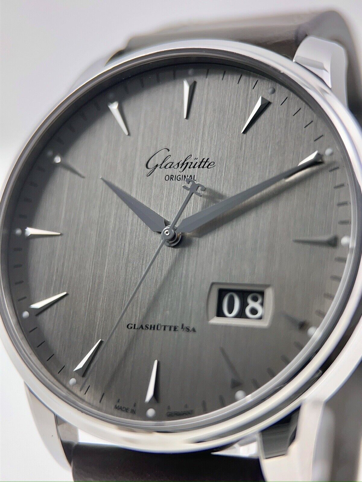 Glashutte Senator Excellence Stainless Steel 42mm Automatic Men’s Watch