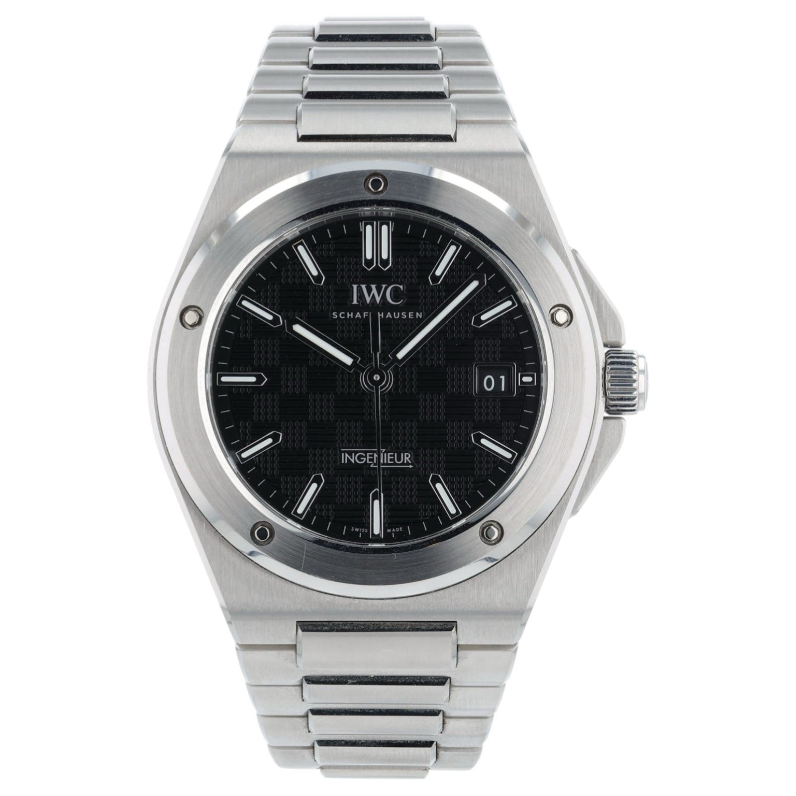 2025 IWC Ingenieur Black Dial Steel Automatic 40mm Men's Watch IW328901