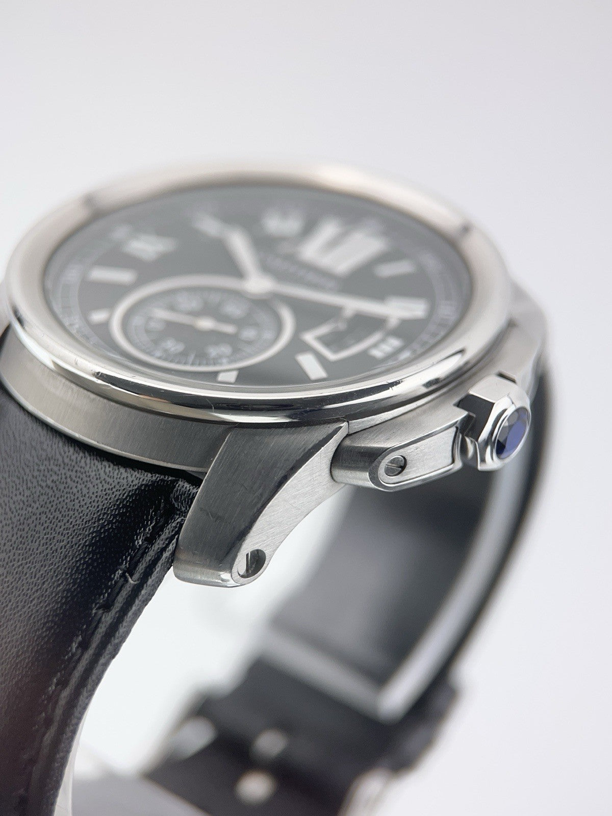Cartier Calibre Stainless Steel Black Dial 42mm Automatic Men’s Watch W7100041