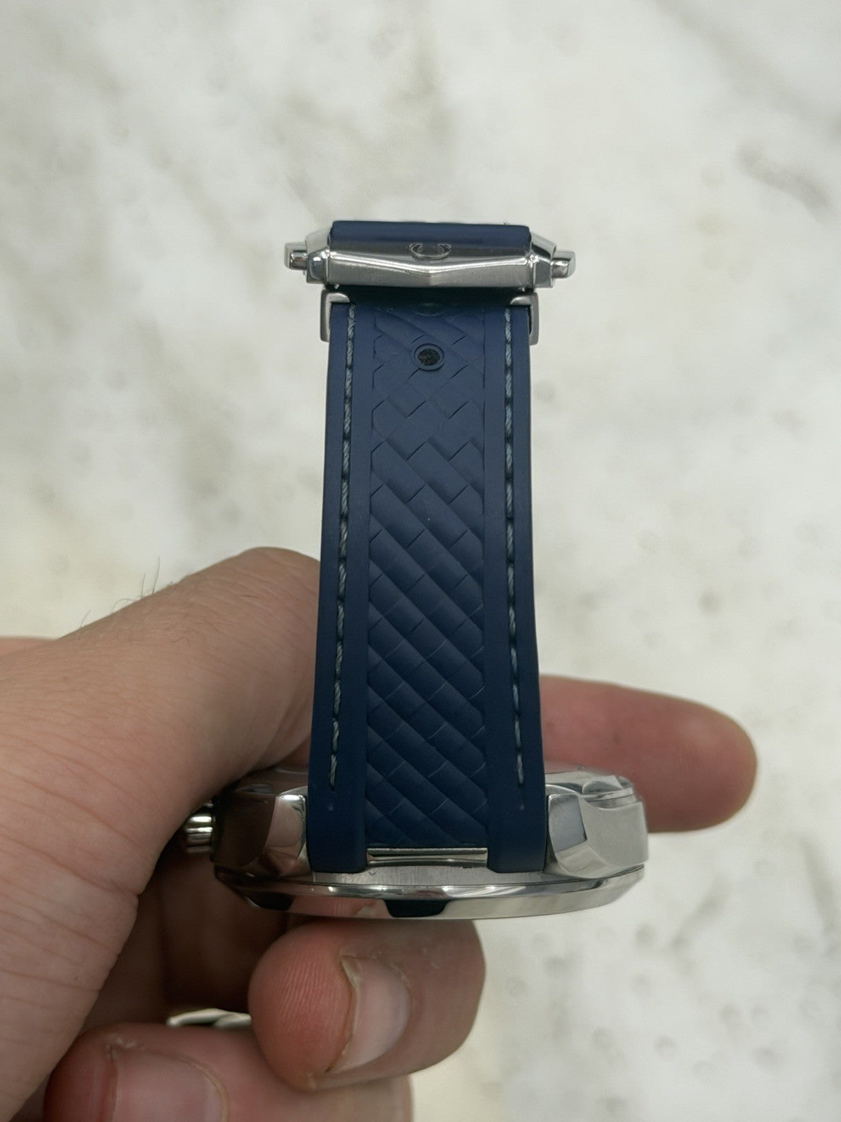 Omega Seamaster Aqua Terra Worldtimer Steel Blue Dial Auto 220.12.43.22.03.001
