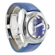 Corum Bubble Blue Dial Stainless Steel 45mm Quartz Men’s Watch 163.150.20