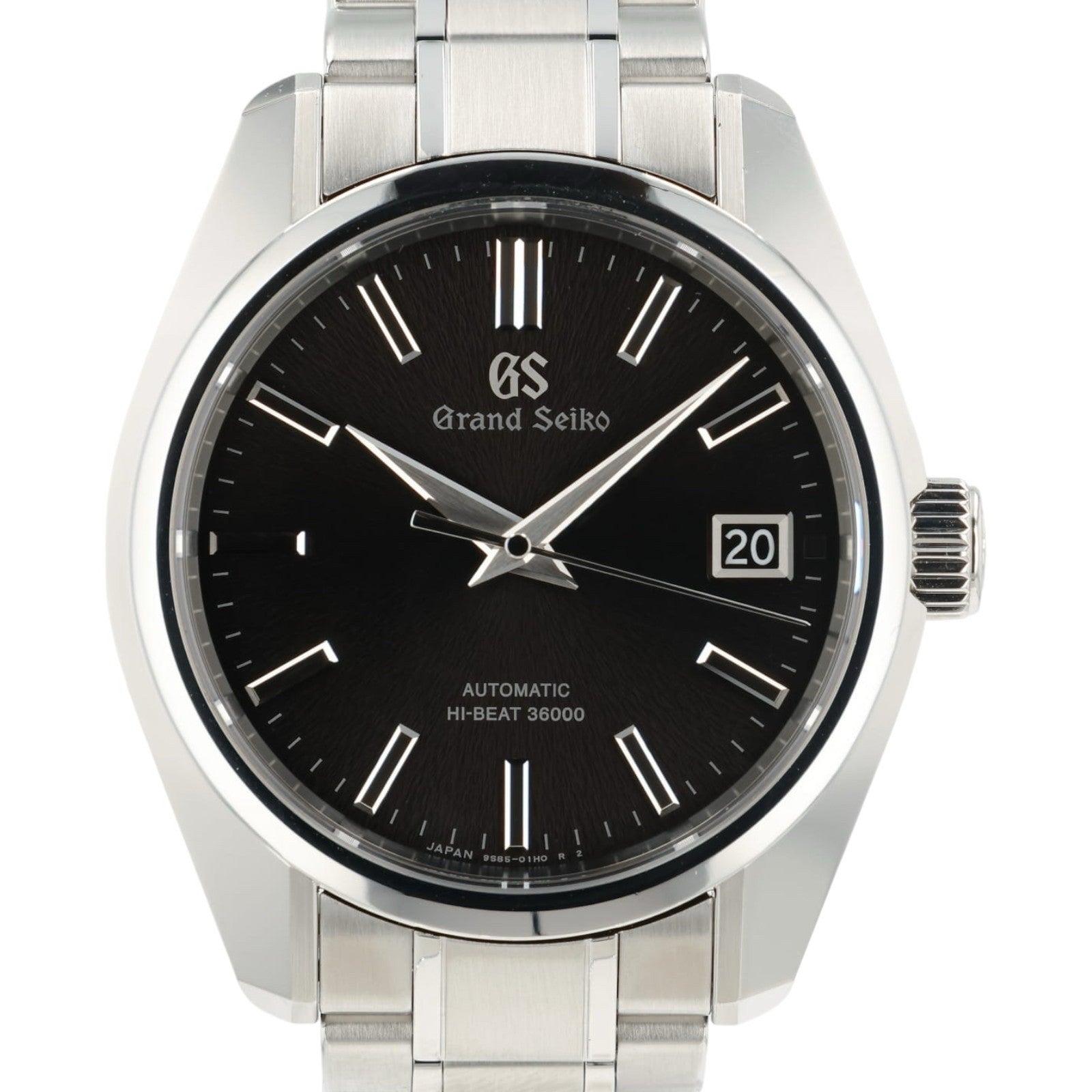 Grand Seiko Heritage Black Dial Stainless Steel 40mm Automatic Men’s SBGH301