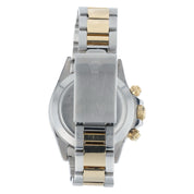Rolex Daytona Gold & Steel Black Dial 40mm Automatic Movement Mens Watch 16523