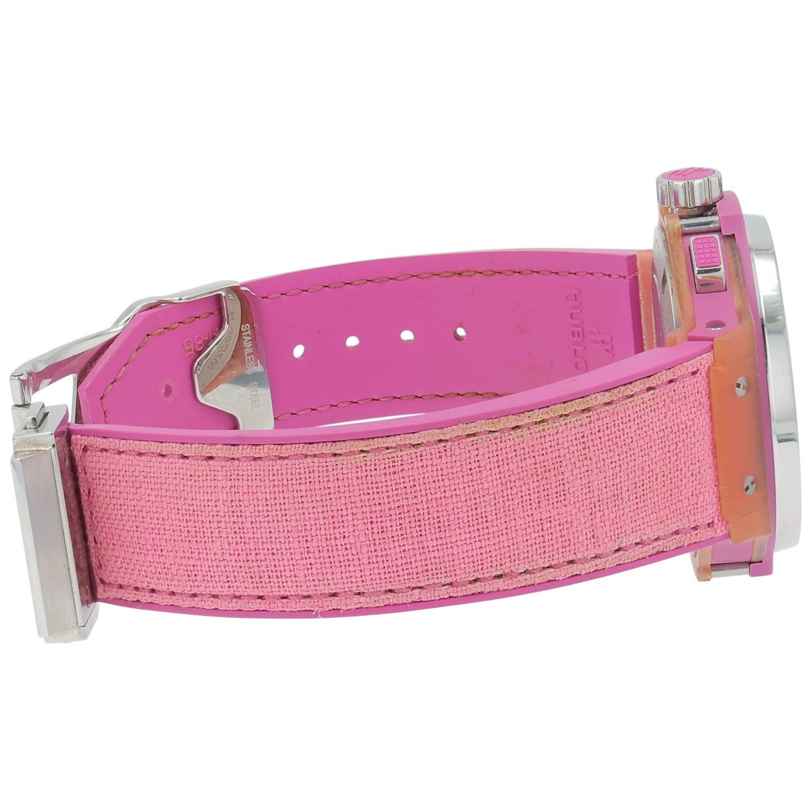 Hublot Big Bang Steel Pink Dial 41mm Automatic Unisex Watch 341.XP.2770.NR.1205