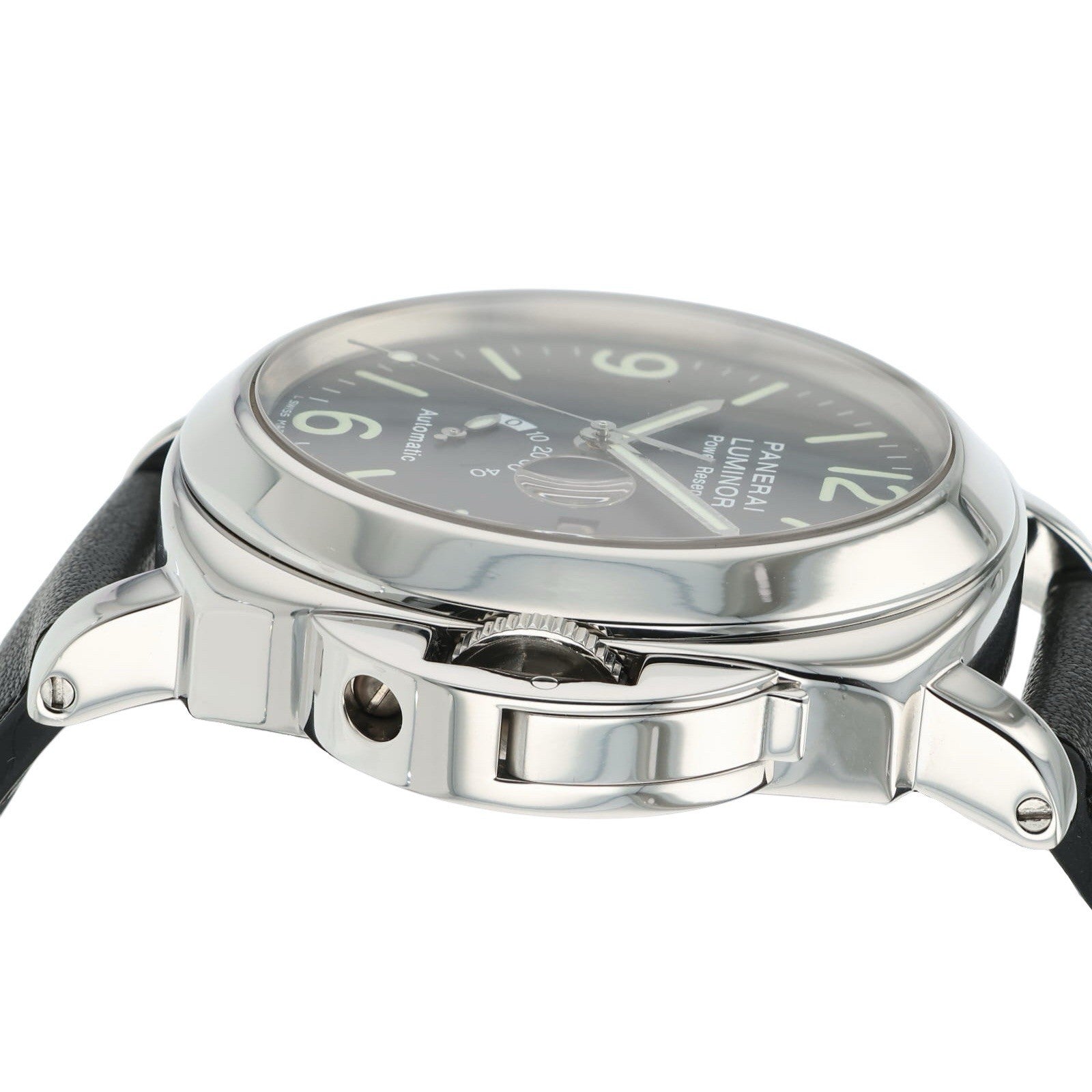 Panerai Luminor Reserve Stainless Steel Black Dial 44mm Automatic Mens PAM00027