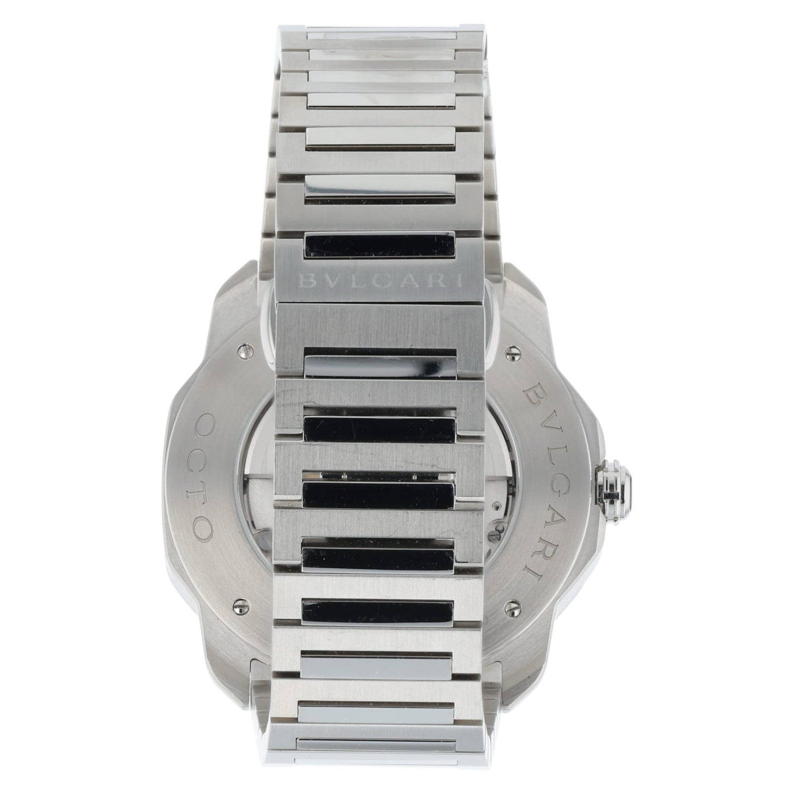 Bulgari Octo Stainless Steel Blue Dial 41mm Automatic Movement Mens Watch 103739