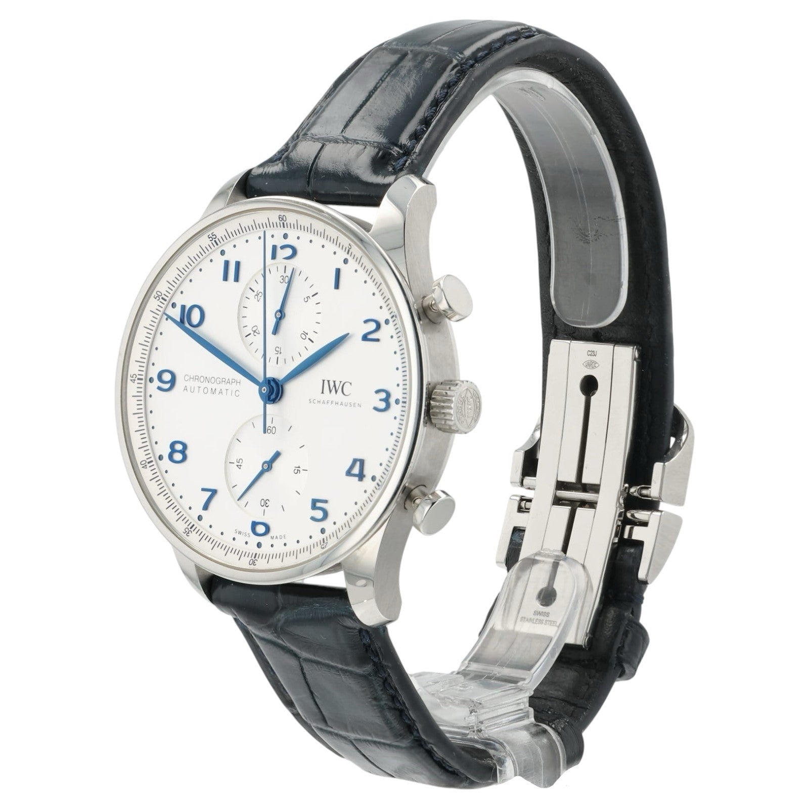 IWC Portugiesser Silver Dial Stainless Steel 41mm Automatic Men’s Watch IW371605