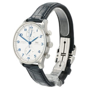 IWC Portugiesser Silver Dial Stainless Steel 41mm Automatic Men’s Watch IW371605
