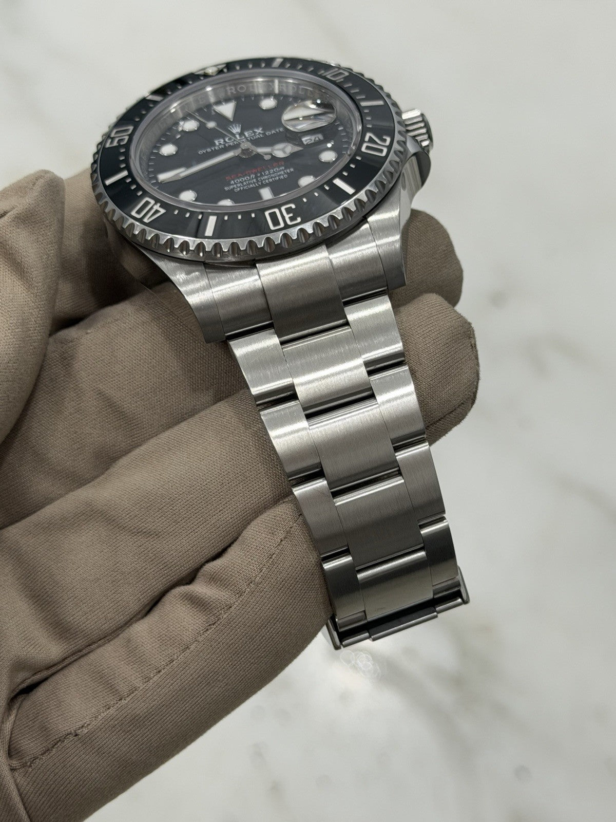 2021 Rolex Red Sea-Dweller 126600 Automatic Oyster 43mm Black Dial Men's Watch