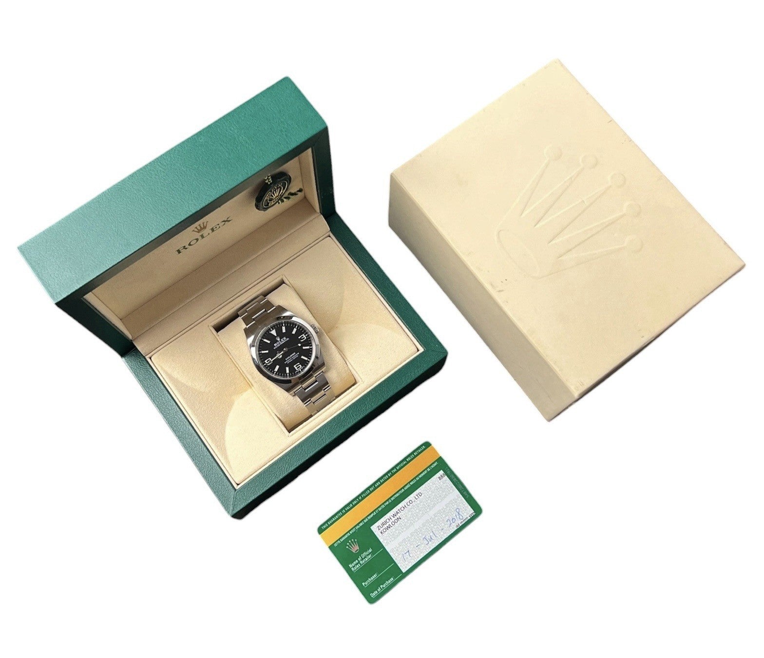 Rolex Explorer MK2 Black Dial Stainless Steel 39mm Automatic Men’s Watch 214270
