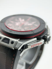 Hublot Big Bang Ferrari LE Titanium 45mm Automatic Men’s Watch 401.QX.0123.VR