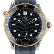 Omega Seamaster Diver Gold & Steel Black Dial 42mm Automatic 210.22.42.20.01.001