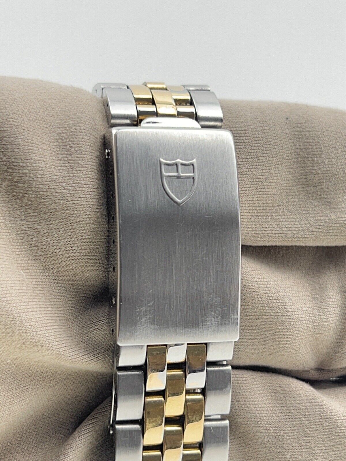 Tudor Prince Date Stainless Steel & Gold 34mm Automatic Men’s Watch 74033