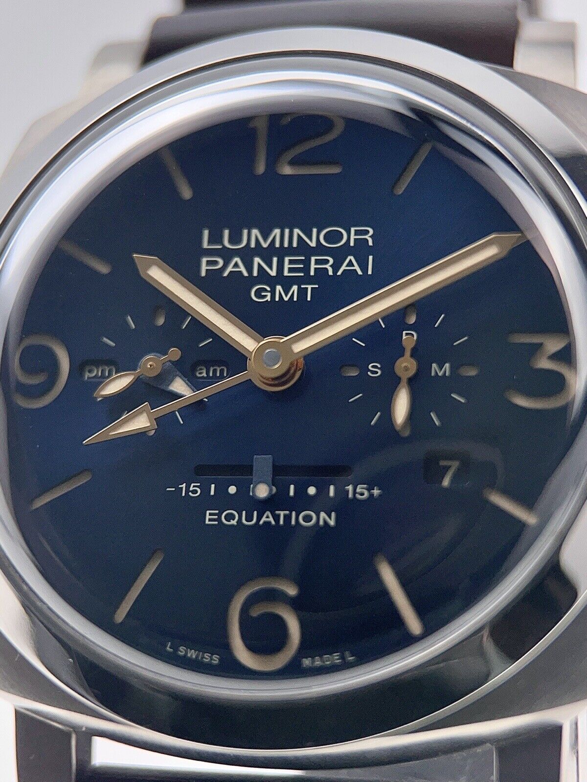 Panerai Luminor Equation of Time 8 Days GMT Manual Wind Titanium