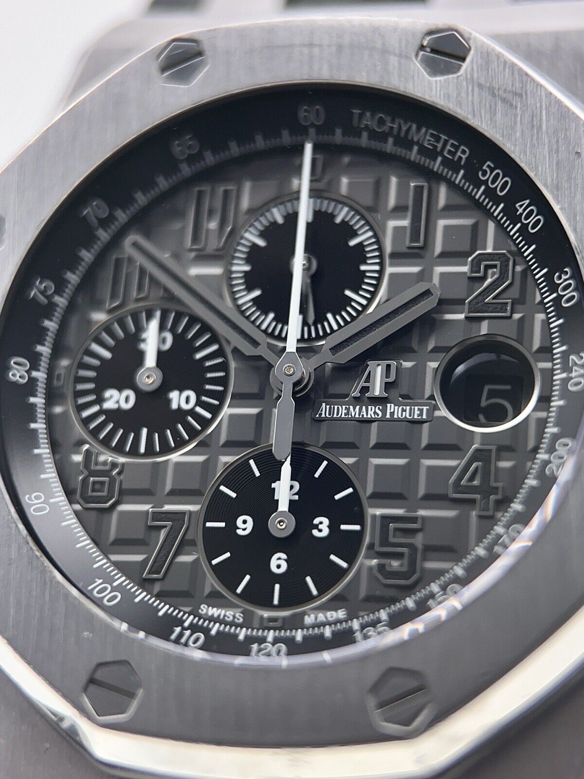 Audemars Piguet Royal Oak Offshore Elephant Stainless Steel Gray 42mm Automatic