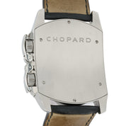 Chopard GMT Dual Time Black Dial Stainless Steel 38mm Automatic Men’s Watch 8468